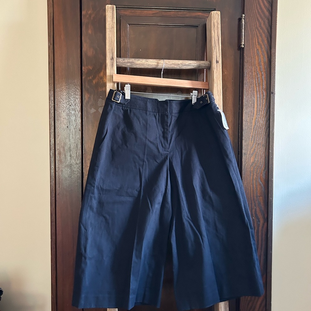 Photos are awful but these Bloomingdale’s NWT military culottes are phenomenal!